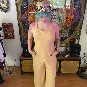 Sunny Wide Legged Side Boob Playsuit Jumpsuit